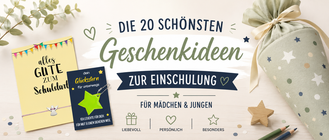 Die 20  schönsten Geschenkideen zur Einschulung