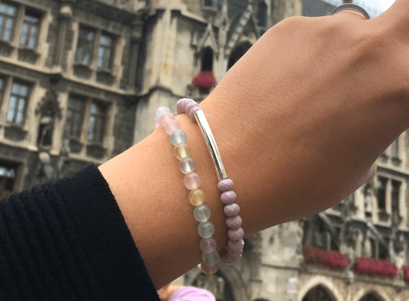 0151-Perlen Armband Pastell Millieu